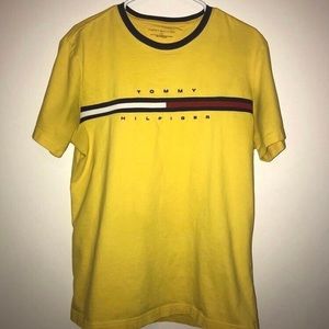 Vintage Yellow Signature Stripe Tee (Rare Color)